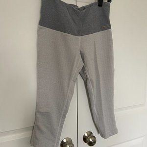 White MPG Athletic Capris